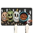 thumbnail image 1 of Happy Halloween Pumpkin Pet Food Mat Absorbent No-Slip 17x30 Inch Dog Bowl Mat Pumpkin Skull Bat Spider Dog Feeding Mat EcoFriendly Durable Pet Placemat, 1 of 7