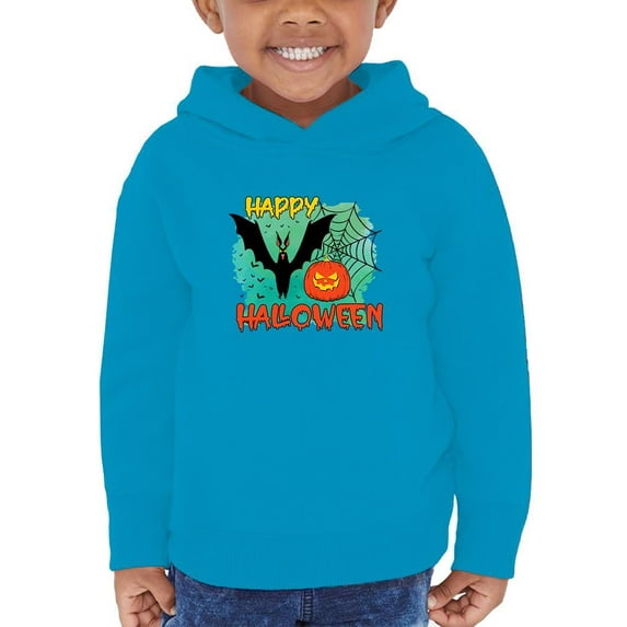Happy Halloween Retro Style Hoodie Toddler -Image by Shutterstock, 4 Toddler