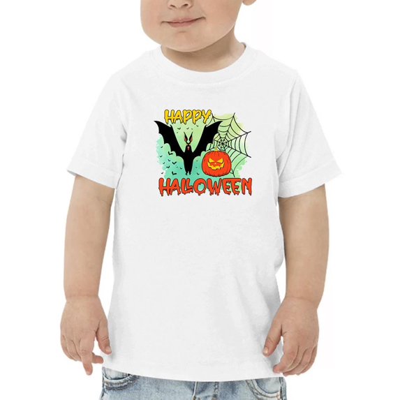 Happy Halloween Retro Style. T-Shirt Toddler -Image by Shutterstock, 5 Toddler