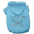 thumbnail image 1 of Halloween Pet Dog  Cat Hoodie Rhinestone, "Happy Halloween", 1 of 2
