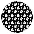 thumbnail image 1 of Happy Halloween Round Tablecloth with Elastic Edge Wrinkle Resistant Washable Pumpkin Spooky Tablecolths Table Cloths for Party Picnic Dinner Decor (44in), 1 of 7