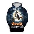 thumbnail image 1 of Happy Halloween Saint Bernard Witch Pumpkins Bats All Over Print 3D Hoodie Unisex Merch Hoodies St Dog Lover - 13012, 1 of 6