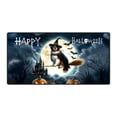 thumbnail image 1 of Happy Halloween Saint Bernard Witch Pumpkins Bats Desk Mat Full Keyboard Mouse Pad St Dog Lover Large Mousepad - 13012, 1 of 5