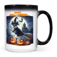 thumbnail image 1 of Happy Halloween Scottish Terrier Witch Pumpkins Bats Heat Color Changing Mug Scottie Dog Lover Gifts Magic Coffee Mug - 13012, 1 of 4