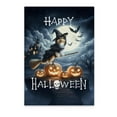 thumbnail image 1 of Happy Halloween Shetland Sheepdog Witch Pumpkins Bats Vertical Matte Canvas Poster Sheltie Dog Lover Gifts Wall Art Home Decor - 13012, 1 of 5