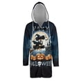 thumbnail image 1 of Happy Halloween Shiba Inu Witch Pumpkins Bats All Over Print 3D Hooded Duffle Toggle Coat Shibas Dog Lovers Gifts Idea - 13012, 1 of 6