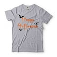 thumbnail image 1 of Happy Halloween Shirt Halloween Bats Shirt Halloween Gifts Halloween Costume Scary Horror Shirts (Medium Grey), 1 of 6