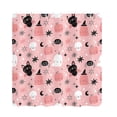 thumbnail image 1 of Happy Halloween Shower Curtain Cute Pumpkin Scary Cartoon Halloween Holiday Party Scary Night Bathroom Decoration With Hook, 1 of 4