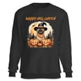 thumbnail image 1 of Happy Halloween Siamese Witches Hat Pumpkin Carving Sweatshirt Unisex Merch Cat Lover Kitten Owner Gifts - 02019, 1 of 6