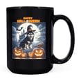 thumbnail image 1 of Happy Halloween Siberian Husky Witch Pumpkins Bats Mug Husky Dog Lover Gifts Coffee Tea Cup - 13012, 1 of 4