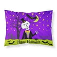 thumbnail image 1 of Happy Halloween Skeleton Fabric Standard Pillowcase, 1 of 1