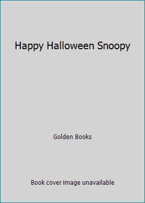 Pre-Owned Happy Halloween Snoopy (Paperback) 0307119742 9780307119742