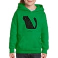 thumbnail image 1 of Happy Halloween Spookitty Hoodie Juniors -Image by Shutterstock,  x-Large, 1 of 4