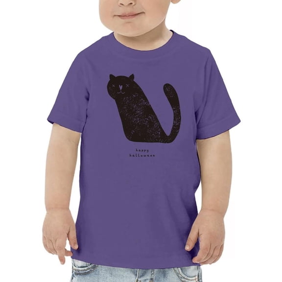 Happy Halloween Spookitty T-Shirt Toddler -Image by Shutterstock,  5 Toddler