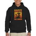 thumbnail image 1 of Happy Halloween Spooky House Hoodie Men -Image by Shutterstock, Male 5X-Large, 1 of 4