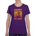 thumbnail image 1 of Happy Halloween Spooky House T-Shirt Women -Image by Shutterstock, Female 4X-Large, 1 of 4