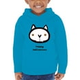 thumbnail image 1 of Happy Halloween Spooky Kitten Hoodie Toddler -Image by Shutterstock,  5 Toddler, 1 of 4