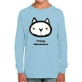 thumbnail image 1 of Happy Halloween Spooky Kitten Long Sleeve Toddler -Image by Shutterstock,  2 Toddler, 1 of 4