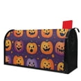 thumbnail image 1 of Happy Halloween Spooky Pumpkin Bat Mailbox Cover,Magnetic 21x25.5 Inch Mailboxwrap Waterproof Durable Fall Welcome Post Letter Box Covers for Rustic Farmhouse Home Decorative, 1 of 1
