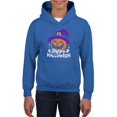 thumbnail image 1 of Happy Halloween Spooky Pumpkin  Hoodie Juniors -Image by Shutterstock,  Medium, 1 of 4