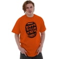 thumbnail image 1 of Happy Halloween Spooky Scream Pun Plus Size Crewneck Graphic Tee Shirt Brisco Brands 2X, 1 of 5