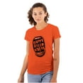 thumbnail image 1 of Happy Halloween Spooky Scream Pun Womens Fitted Plus Size Graphic Tee Brisco Brands 2X, 1 of 5