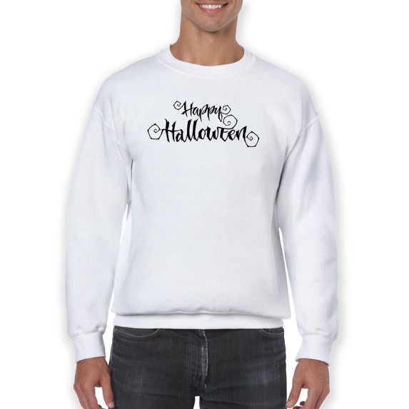 Happy Halloween. Sweatshirt Men -Image by Shutterstock, Male x-Large