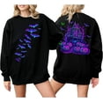 thumbnail image 1 of Happy Halloween Sweatshirts for Women, Spooky Season Sweatshirt for Teacher Nurse or Loved Ones, 1 of 7
