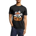 thumbnail image 1 of Happy Halloween T-Shirt Costume Unisex for Fall Tee Shirt Classic Tops Lovely Ghost Pumpkin Halloween Summer Short Sleeve Shirts Great Gift S- 5XL, 1 of 3