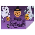thumbnail image 1 of Happy Halloween Table Cloth Waterproof Spillproof Tablecolths Table Covers Horror Pumpkin Ghost Rectangle Table Cloths for Halloween Background Indoor and Outdoor Birthday, 1 of 1