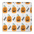 thumbnail image 1 of Happy Halloween Table Cover with Elastic Edge Wrinkle Resistant Washable Pumpkin Skull Bat Spider Square Table Covers Table Cover for Party Picnic Dinner Decor (36x36in), 1 of 6