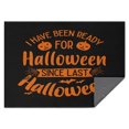 thumbnail image 1 of Happy Halloween Table Cover Waterproof Spillproof Tablecolths Table Covers Pumpkin Skull Bat Spider Rectangle Table Cloths for Halloween Party Decoration, 1 of 5