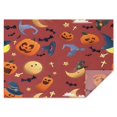thumbnail image 1 of Happy Halloween Table Cover Wrinkle Resistant Washable Tablecolths Table Covers Evil Pumpkin Ghost Rectangle Table Cover for Halloween Birthday Wedding Graduation, 1 of 5