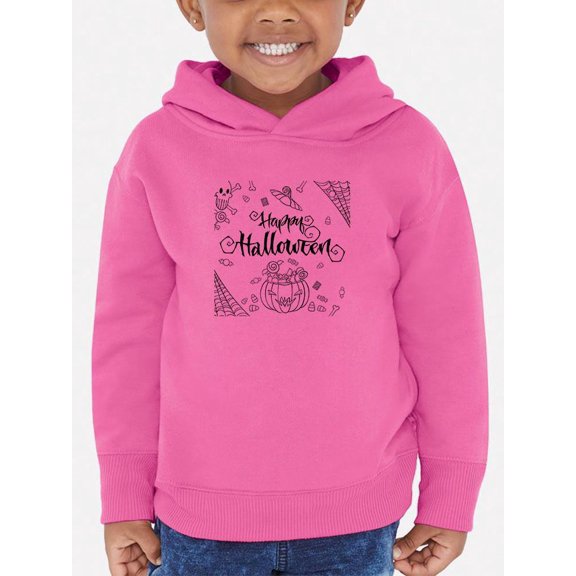 Happy Halloween Trick O Treat. Hoodie Toddler -Image by Shutterstock,  2 Toddler