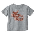 thumbnail image 1 of Happy Halloween Trick or Treat Bats Toddler Boy Girl T Shirt Infant Toddler Brisco Brands 12M, 1 of 6