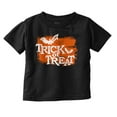 thumbnail image 1 of Happy Halloween Trick or Treat Bats Toddler Boy Girl T Shirt Infant Toddler Brisco Brands 12M, 1 of 6