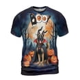 thumbnail image 1 of Happy Halloween Vampire Belgian Malinois BOO with Pumpkins Fun and Spooky All Over Print 3D Shirt Unisex Merch Sheepdog Dog Lover Gifts - 00018, 1 of 6