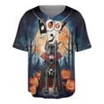 thumbnail image 1 of Happy Halloween Vampire Cane Corso BOO with Pumpkins Fun and Spooky All Over Print 3D Baseball Shirt Italian Mastiff Dog Lover Gifts Idea Softball Sport - 00018, 1 of 6