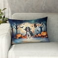 thumbnail image 1 of Happy Halloween Vampire English Springer Spaniel BOO with Pumpkins Fun and Spooky Pillowcase Double Sided Springers Dog Lover Gifts Pillow Case Covers - 00018, 1 of 3
