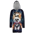 thumbnail image 1 of Happy Halloween Vampire Maltese BOO with Pumpkins Fun and Spooky All Over Print 3D Hooded Duffle Toggle Coat Maltese Dog Lover Gifts Idea - 00018, 1 of 6