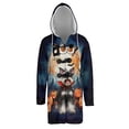 thumbnail image 1 of Happy Halloween Vampire Schnauzer BOO with Pumpkins Fun and Spooky All Over Print 3D Hooded Duffle Toggle Coat Miniature Schnauzer Dog Lover - 00018, 1 of 6