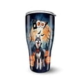 thumbnail image 1 of Happy Halloween Vampire Siberian Husky BOO with Pumpkins Fun and Spooky 30oz Stainless Steel Tumbler Insulated Cup with Lid Husky Dog Lover Gifts - 00018, 1 of 5