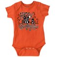thumbnail image 1 of Happy Halloween Ville Haunted Houses Bodysuit Jumper Girls Infant Baby Brisco Brands 12M, 1 of 7