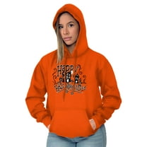 Happy Halloween Ville Haunted Houses Women Plus Size Hoodie Brisco Brands 2X