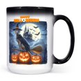 thumbnail image 1 of Happy Halloween Weimaraner Witch Pumpkins Bats Heat Color Changing Mug Weim Gray Ghost Dog Lover Magic Coffee Mug - 13012, 1 of 4