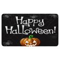 thumbnail image 1 of Happy Halloween Welcome Doormat,Home Decor Indoor Outdoor 17x30 Inch Spider Bat Switch Rug for Bedroom Living Room, 1 of 6