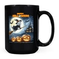 thumbnail image 1 of Happy Halloween West Highland White Terrier Witch Pumpkins Bats Mug Westie Westy Dog Lover Coffee Tea Cup - 13012, 1 of 4