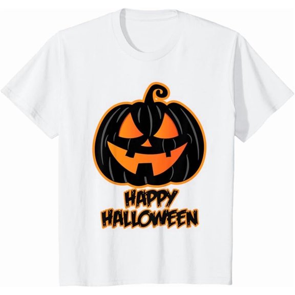 Happy Halloween for Men and Women - Pumpkin Halloween T-Shirt
