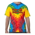 thumbnail image 1 of Happy Halloween with Pumpkin Tie Dye Tee Shirt - Woodstock, Large, 1 of 1