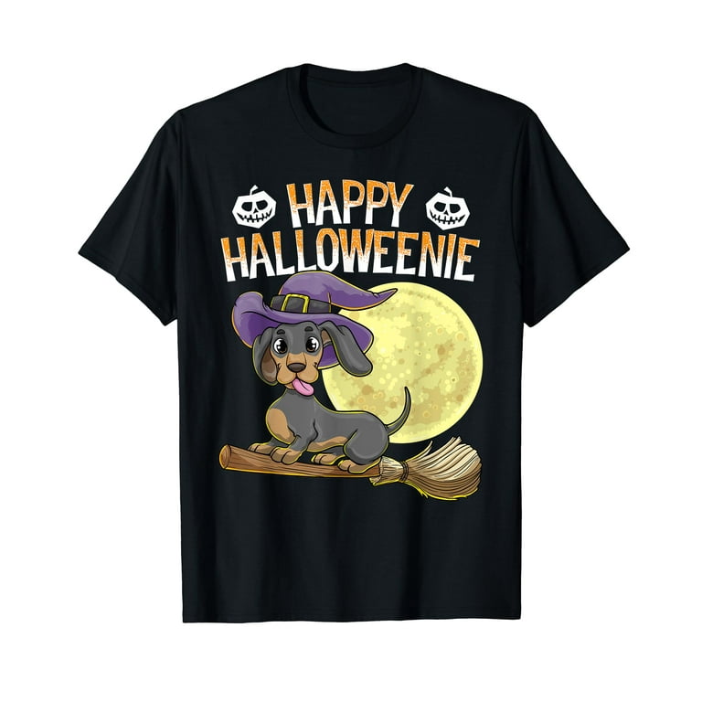 Happy Halloweenie Halloween Dachshund Dog Gift Shirt Happy Halloweenie Halloween Dachshund Dog Gift Shirt